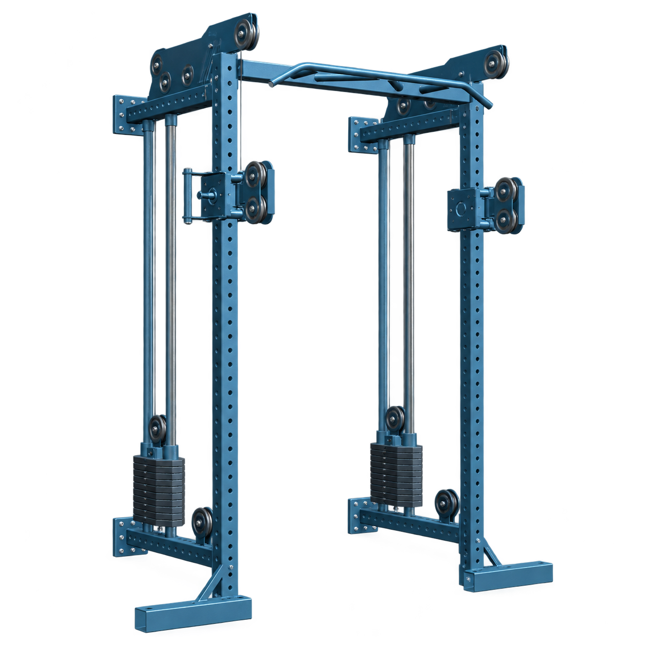 Polea dual Corpartes en vista isométrica